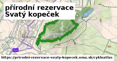 ikona Cyklo cykloatlas v prirodni-rezervace-svaty-kopecek