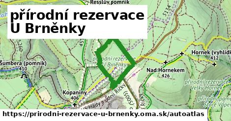 ikona Mapa autoatlas v prirodni-rezervace-u-brnenky