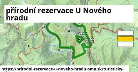 ikona Turistická mapa turisticky-atlas v prirodni-rezervace-u-noveho-hradu