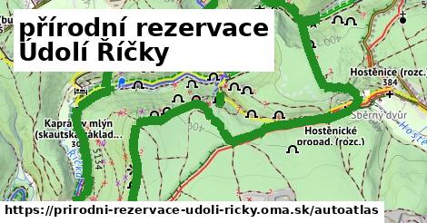 ikona Mapa autoatlas v prirodni-rezervace-udoli-ricky