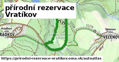 ikona Mapa autoatlas v prirodni-rezervace-vratikov