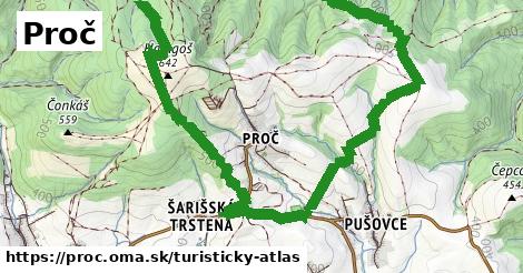 ikona Turistická mapa turisticky-atlas v proc