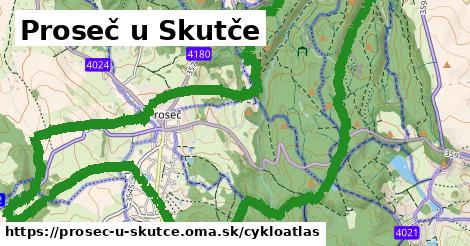 ikona Proseč u Skutče: 26 km trás cykloatlas v prosec-u-skutce