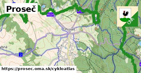 ikona Cyklo cykloatlas v prosec