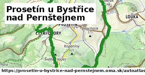 ikona Mapa autoatlas v prosetin-u-bystrice-nad-pernstejnem