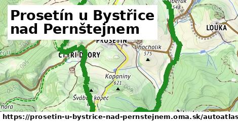 ikona Mapa autoatlas v prosetin-u-bystrice-nad-pernstejnem