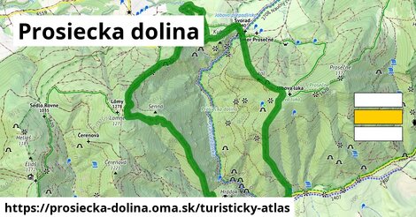 ikona Turistická mapa turisticky-atlas v prosiecka-dolina