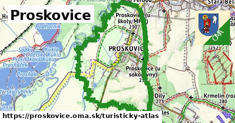 ikona Turistická mapa turisticky-atlas v proskovice