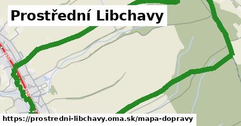 ikona Prostřední Libchavy: 2,1 km trás mapa-dopravy v prostredni-libchavy