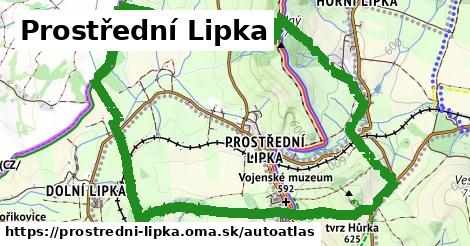 ikona Mapa autoatlas v prostredni-lipka