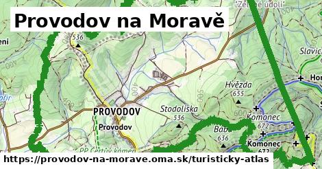 ikona Turistická mapa turisticky-atlas v provodov-na-morave