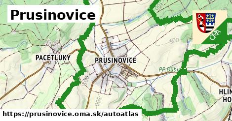 ikona Mapa autoatlas v prusinovice