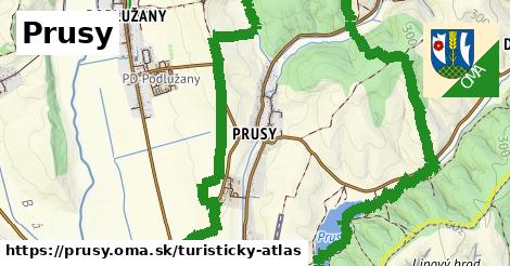 ikona Turistická mapa turisticky-atlas v prusy