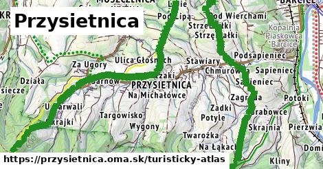 ikona Turistická mapa turisticky-atlas v przysietnica