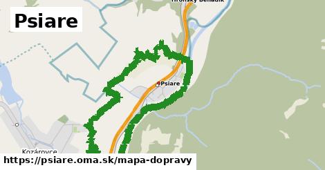 ikona Mapa dopravy mapa-dopravy v psiare