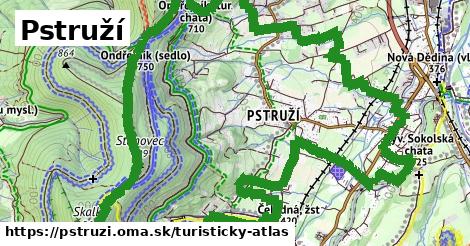 ikona Turistická mapa turisticky-atlas v pstruzi