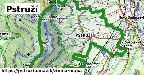 ikona Zimná mapa zimna-mapa v pstruzi