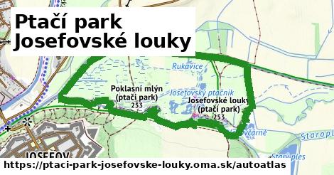 ikona Mapa autoatlas v ptaci-park-josefovske-louky