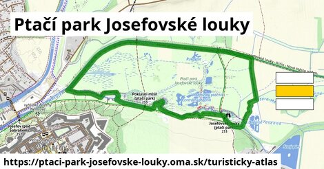 ikona Turistická mapa turisticky-atlas v ptaci-park-josefovske-louky