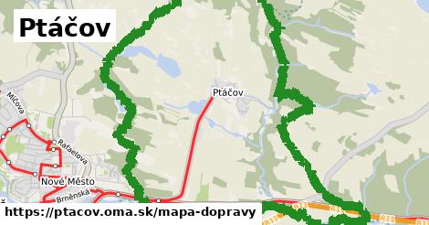 ikona Mapa dopravy mapa-dopravy v ptacov