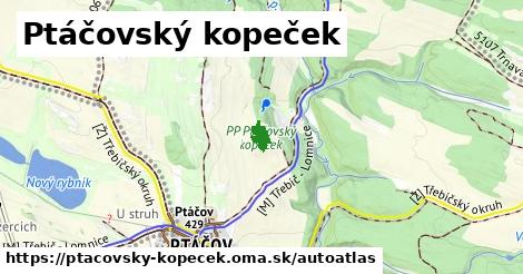 ikona Mapa autoatlas v ptacovsky-kopecek