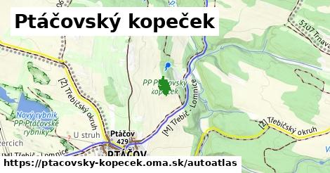 ikona Mapa autoatlas v ptacovsky-kopecek