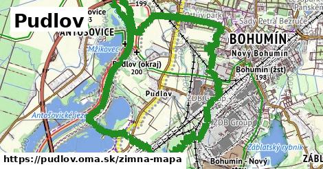 ikona Zimná mapa zimna-mapa v pudlov