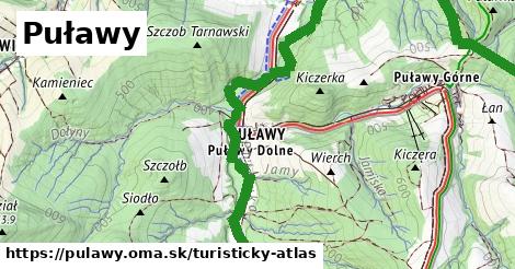 ikona Puławy: 24 km trás turisticky-atlas v pulawy