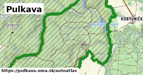 ikona Mapa autoatlas v pulkava