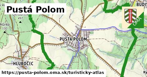 ikona Turistická mapa turisticky-atlas v pusta-polom