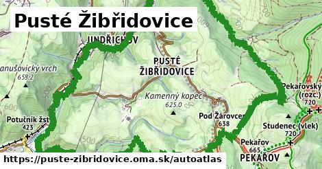 ikona Mapa autoatlas v puste-zibridovice