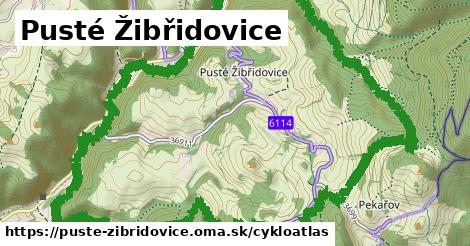 ikona Cyklo cykloatlas v puste-zibridovice