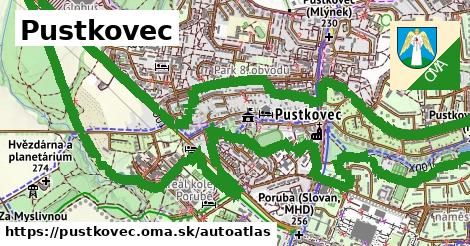 ikona Mapa autoatlas v pustkovec