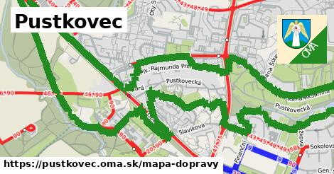 ikona Mapa dopravy mapa-dopravy v pustkovec