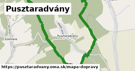 ikona Mapa dopravy mapa-dopravy v pusztaradvany