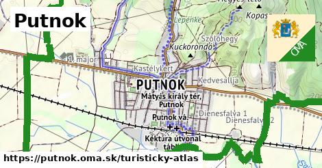 ikona Turistická mapa turisticky-atlas v putnok