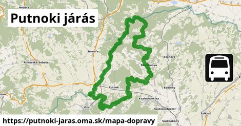 ikona Mapa dopravy mapa-dopravy v putnoki-jaras