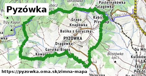 ikona Zimná mapa zimna-mapa v pyzowka