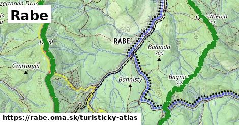 ikona Turistická mapa turisticky-atlas v rabe