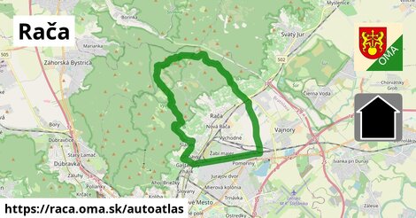 ikona Mapa autoatlas v raca