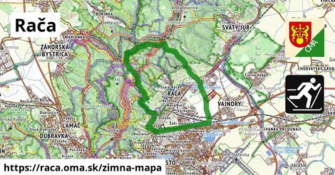 ikona Zimná mapa zimna-mapa v raca