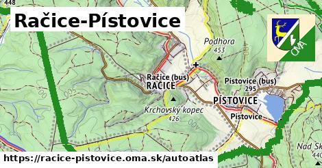 ulice v Račice-Pístovice