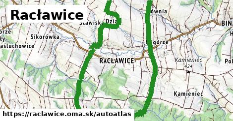 ikona Mapa autoatlas v raclawice