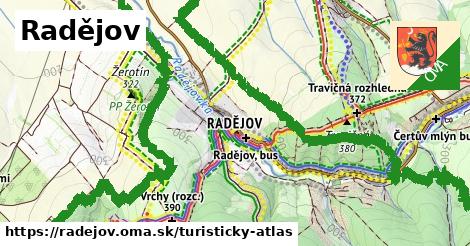 ikona Radějov: 32 km trás turisticky-atlas v radejov