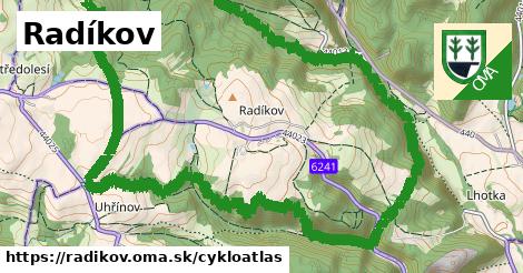 ikona Cyklo cykloatlas v radikov