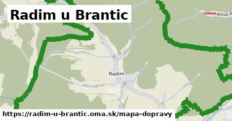 ikona Radim u Brantic: 0 m trás mapa-dopravy v radim-u-brantic