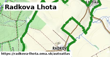 ikona Mapa autoatlas v radkova-lhota