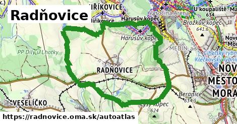 ikona Mapa autoatlas v radnovice