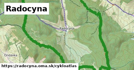 ikona Cyklo cykloatlas v radocyna