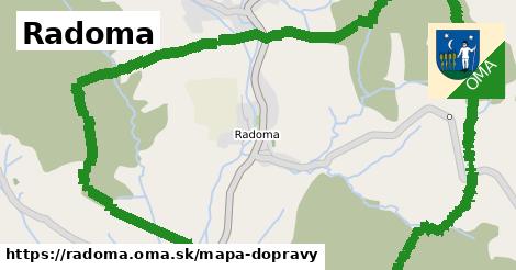 ikona Mapa dopravy mapa-dopravy v radoma